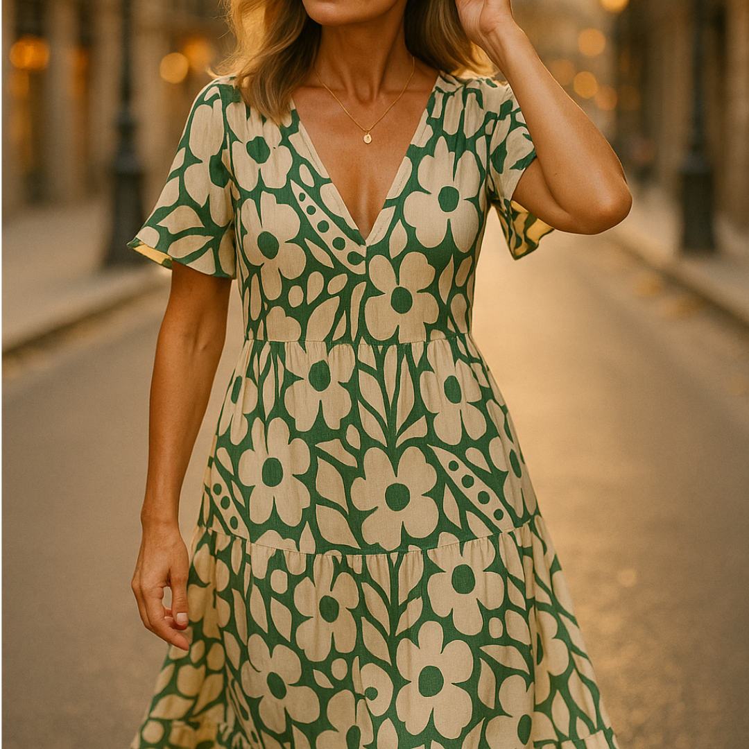 Elisa | Vestido largo de verano