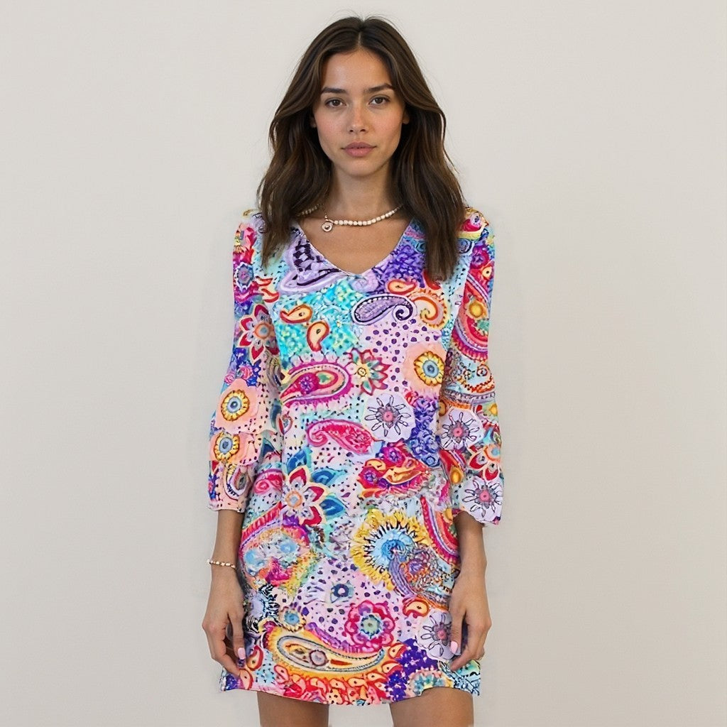 Solea | Vestido de playa colorido