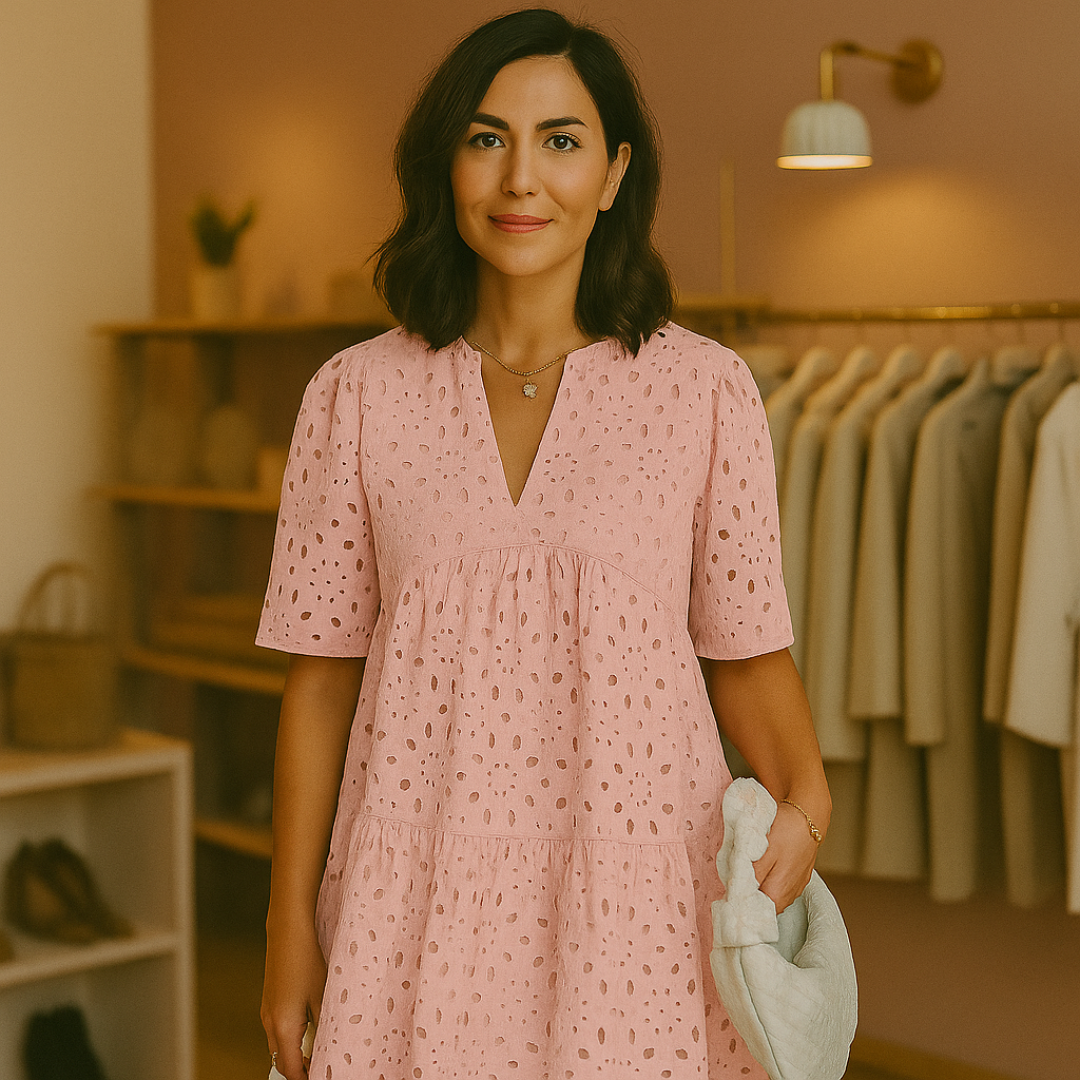 Lucia | Elegante vestido bordado