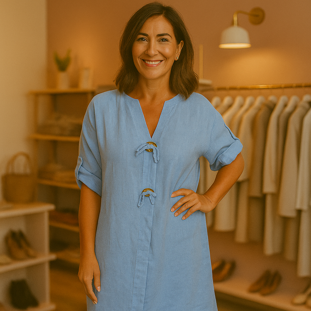 Lara | Vestido de lino