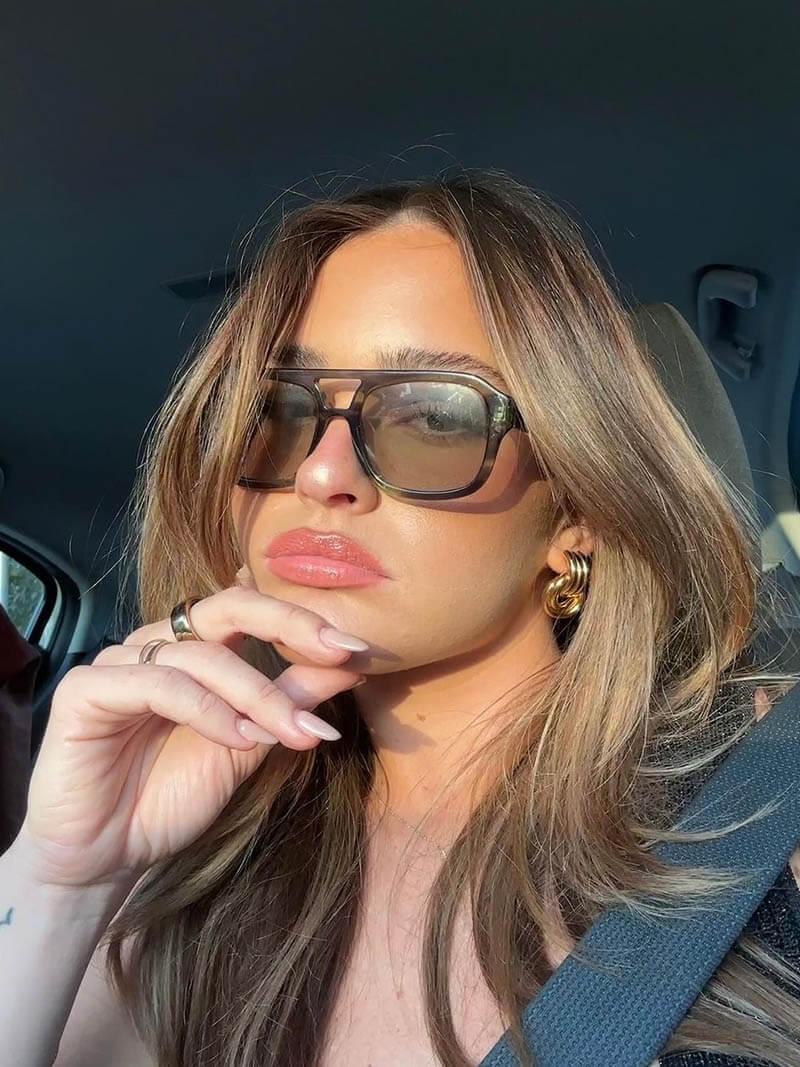 Mini pendientes de lazo