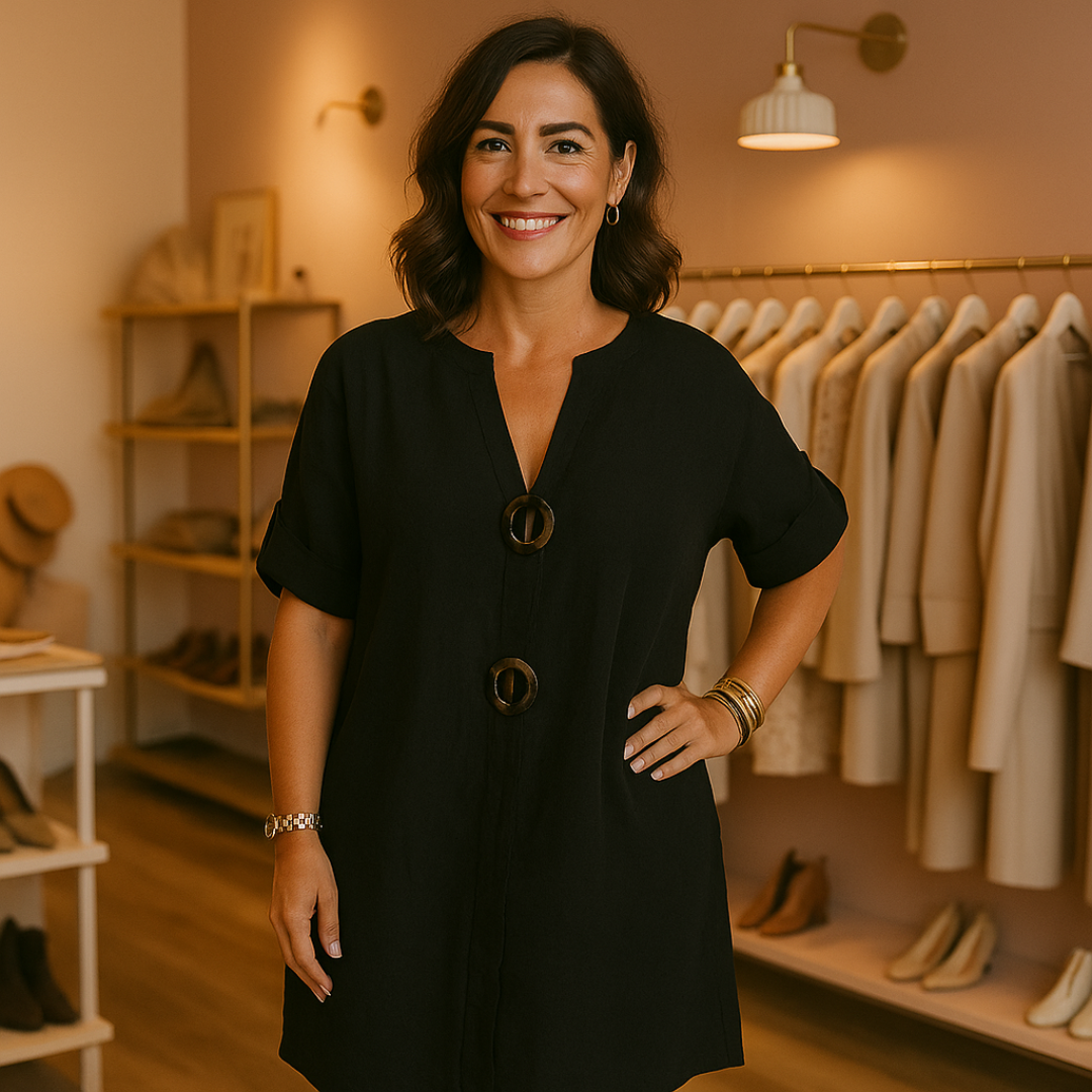 Lara | Vestido de lino